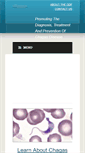 Mobile Screenshot of chagasfound.org